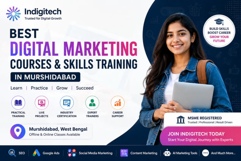 Best Digital Marketing Course in Murshidabad | Indigitech